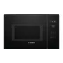 Bosch Serie 6 BEL554MB0 mikrobangų krosnelė Juoda, Nerūdijantis plienas Kombinuota mikrobangų krosnelė Įmontuojama 25 L 900 W