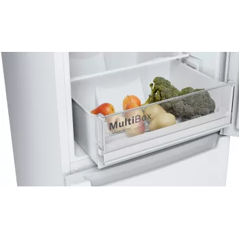 Bosch Serie 2 KGN33NWEB šaldytuvas-šaldiklis, laisvai pastatomas, 282 L, baltas
