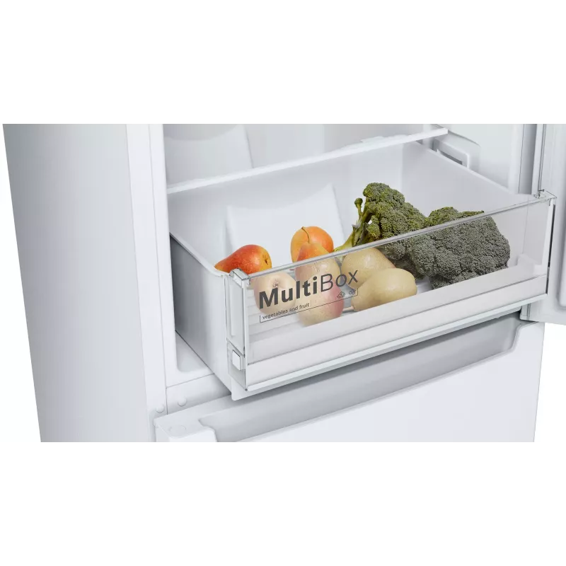 Bosch Serie 2 KGN33NWEB šaldytuvas-šaldiklis, laisvai pastatomas, 282 L, baltas