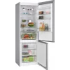 Šaldytuvas-šaldiklis laisvai pastatomas Bosch Serie 4 KGN497LDF — 440 L bendras, 311 L šaldytuvas + 129 L šaldiklis, NoFrost, LED ekranas, Nerūdijantis plienas