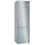 Laisvai pastatomas šaldytuvas Bosch Serie 4 KGN39VIBT, bendras 363 l (šaldytuvas 260 l / šaldiklis 103 l), nerūdijantis plienas, NoFrost, 203 cm
