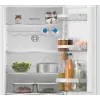 Įmontuojamas šaldytuvas-šaldiklis Bosch Serie 4 KIV86VFE1 — 267 l bendros talpos (183 l šaldytuvo / 84 l šaldiklio), apačioje įrengtas šaldiklis, baltas