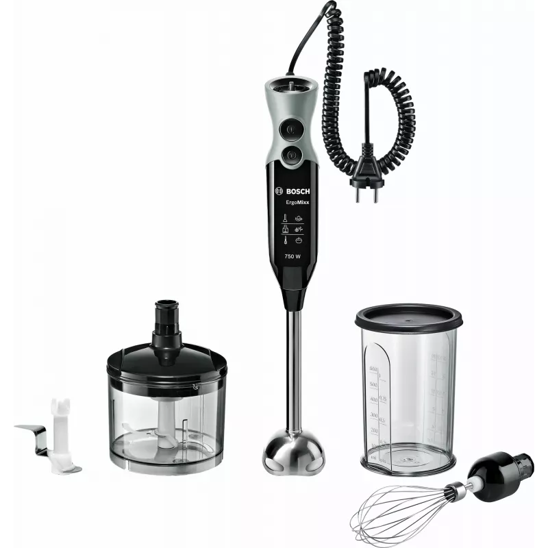 Bosch MSM67170 trintuvas Panardinamasis trintuvas 750 W Juoda, Sidabrinė