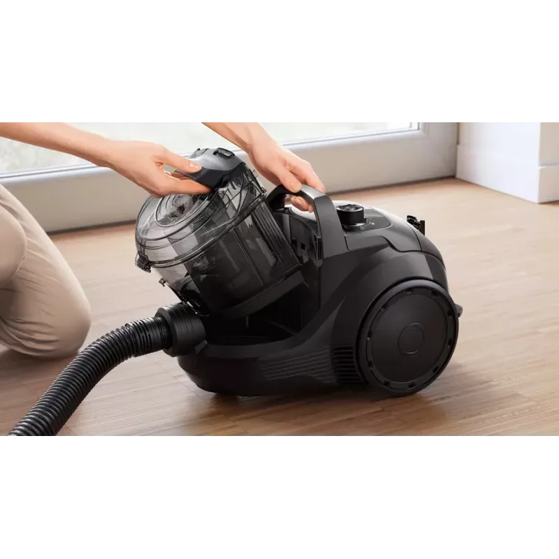 Bosch Serie 4 BGC21X300 dulkių siurblys 2 L Cilindrinis dulkių siurblys Sausas 550 W Dulkių maišelis