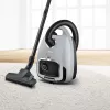 Cilindrinis dulkių siurblys Bosch Serie 6 BGB6X330 — 600 W, HEPA 13, 4 L dulkių maišelis, kietoms grindims ir kilimams, 6 kg, pilka/juoda