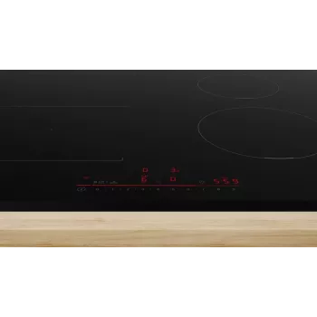 Bosch Serie 6 PVS731HB1E kaitlentė Juoda Įmontuojamas 70 cm Indukcinė kaitlentė su zonomis 4 zonos(-ų)