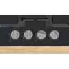 Bosch Serie 4 PNP6B6K40 kaitlentė juoda įmontuojama 60 cm dujinė 4 zonos