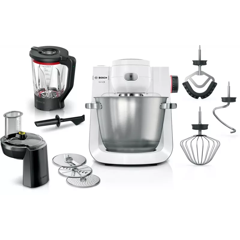 Bosch Serie 6 MUMS6EW22 virtuvinis kombainas 1600 W 5,5 L baltas