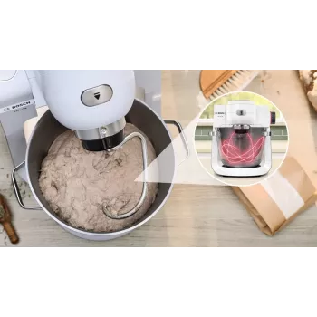Bosch Serie 6 MUMS6EW22 virtuvinis kombainas 1600 W 5,5 L baltas