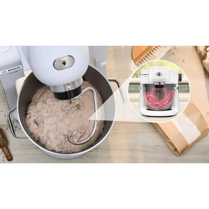 Bosch Serie 6 MUMS6EW22 virtuvinis kombainas 1600 W 5,5 L baltas