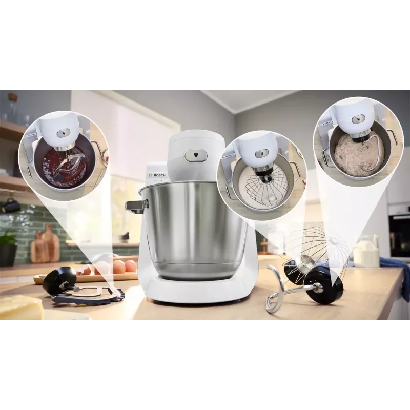 Bosch Serie 6 MUMS6EW22 virtuvinis kombainas 1600 W 5,5 L baltas