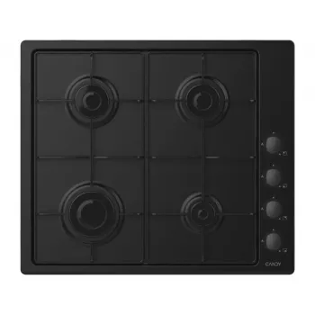 Candy Idea CHW6LBB Juoda įmontuojama 60 cm dujinė 4 zonų