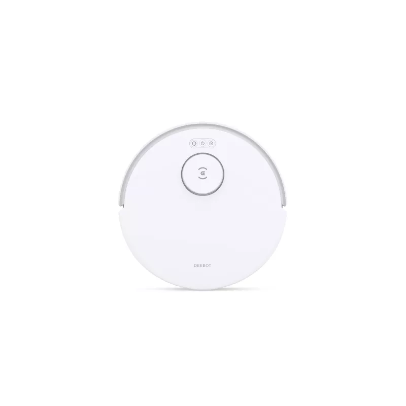 Robotinis dulkių siurblys Ecovacs Deebot N20 Plus — beciklis 0,4 L dulkių, 0,22 L vandens, 5200 mAh, 300 min, 96 mm aukštis, baltas