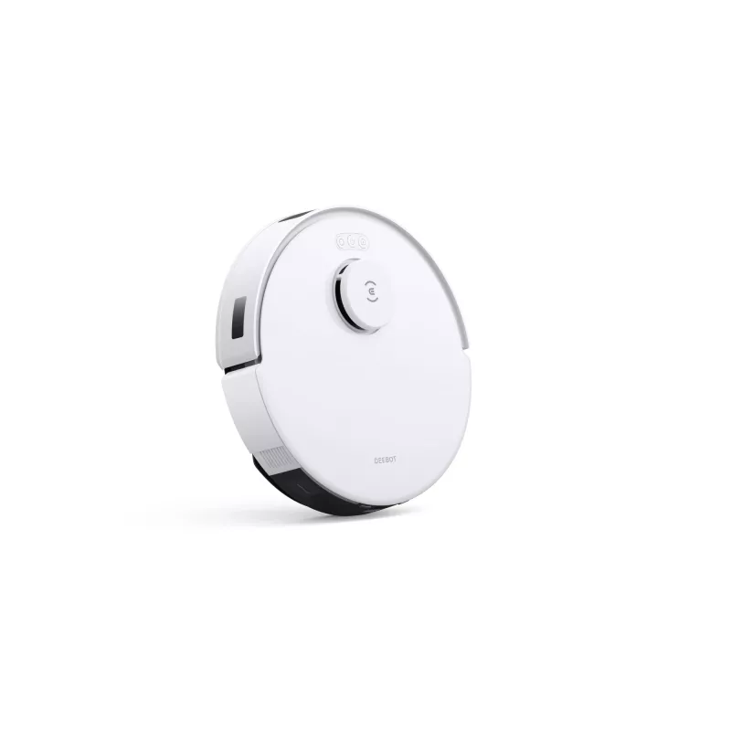 Robotinis dulkių siurblys Ecovacs Deebot N20 Plus — beciklis 0,4 L dulkių, 0,22 L vandens, 5200 mAh, 300 min, 96 mm aukštis, baltas
