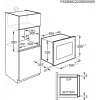 Electrolux LMS4253TMX juoda, satino plieno Kombinuota mikrobangų krosnelė Įmontuojama 900 W