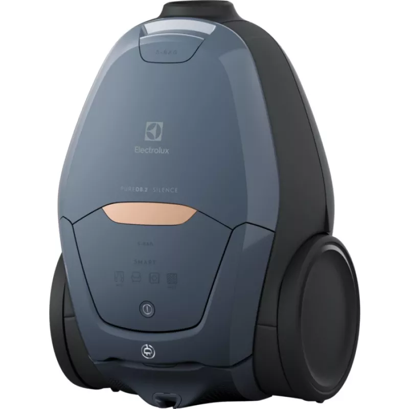 Cilindrinis dulkių siurblys Electrolux PD82-8DB, sausas valymas, dulkių maišelis, 3,5 l, EPA E12, 12 m spindulys