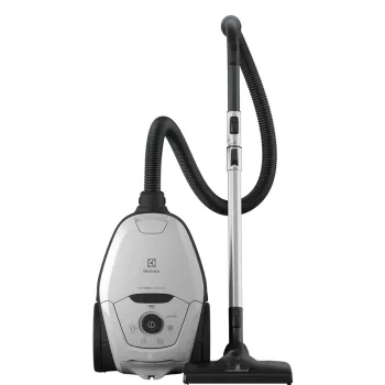 Cilindrinis dulkių siurblys Electrolux Pure D8 — 3,5 l dulkių maišelis, 600 W, teleskopinis vamzdis, higieninis filtras, 12 m veikimo spindulys