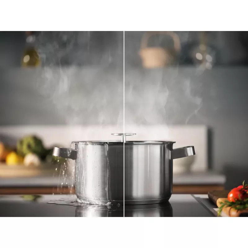 Electrolux EIS62443 juoda įmontuojama 60 cm zoninė indukcinė kaitlentė, 4 zonos