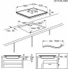 Electrolux Serie 700 EIS62453 Juoda Built-in 60 cm Zone induction hob 4 zone(s)