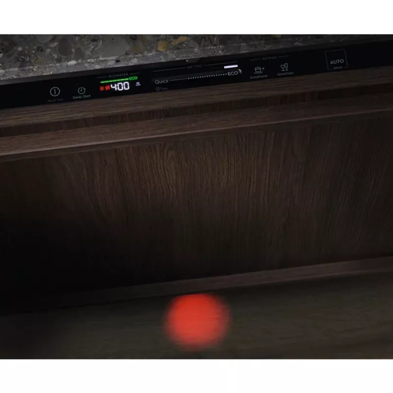 Visiškai įmontuojama indaplovė Electrolux QuickSelect 13 EEQ47210L — 13 serviravimo vietų, 60 cm, AirDry, 8 programos