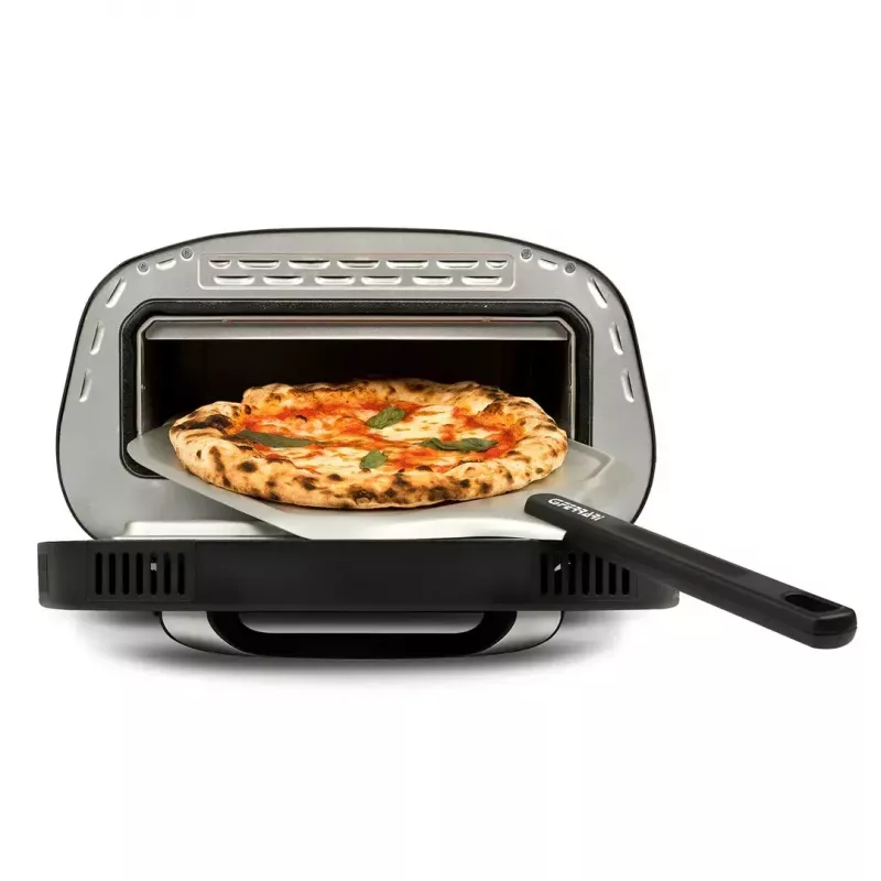 Stalinė elektrinė picos krosnelė G3FERRARI G1018600 PRONTO PIZZA — 1700 W, akmeninis kepimo paviršius, maks. 420 °C, telpa Ø32 cm pica