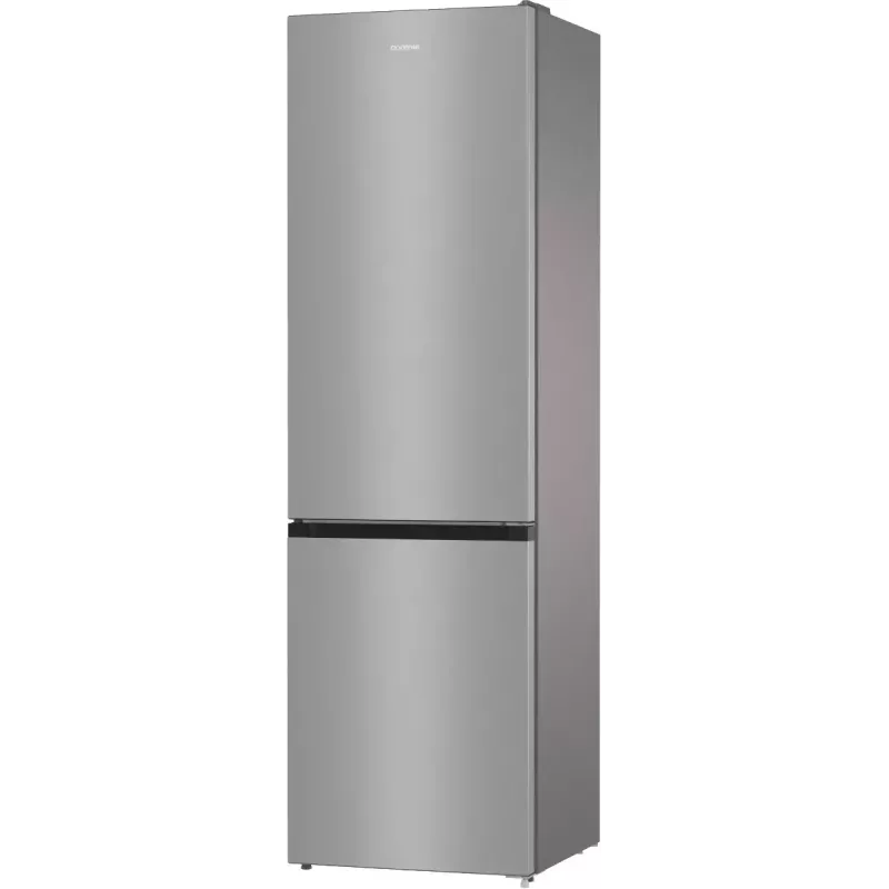 Laisvai pastatomas šaldytuvas-šaldiklis Gorenje NRK6202EXL4, bendras 331 L (šaldytuvas 235 L / šaldiklis 96 L), nerūdijantis plienas, LED ekranas