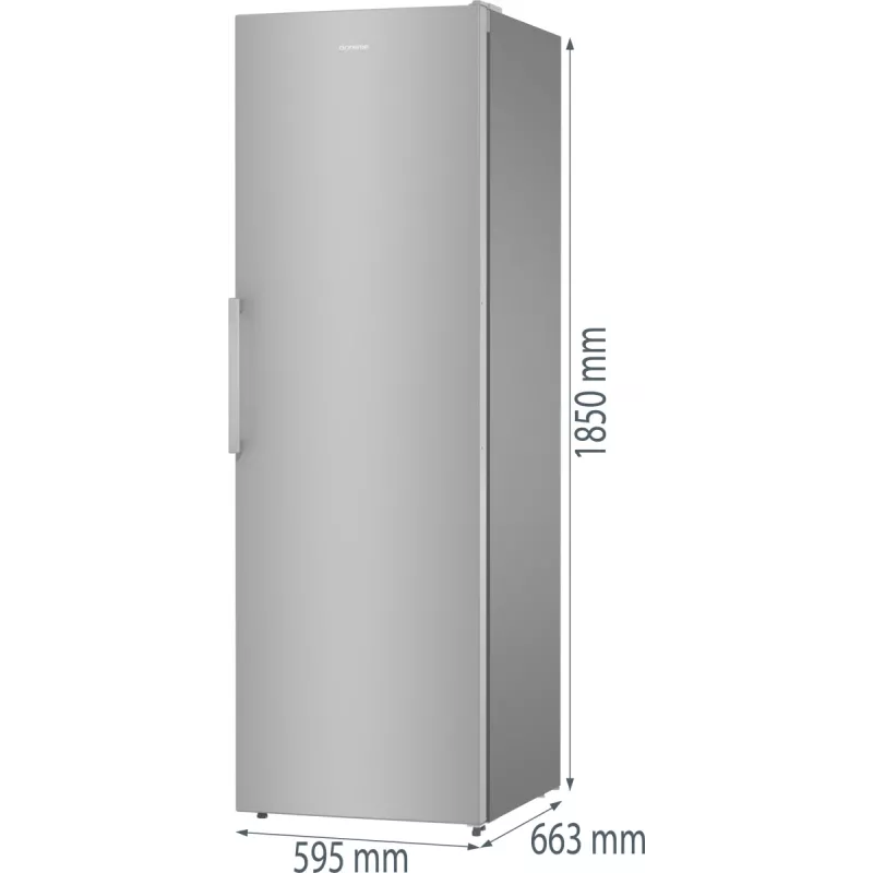 Gorenje Frysskåp FN619EES5 BK065B, 280 L, 12,6 kg/24h, SN-N, No Frost sistema, E, pilka