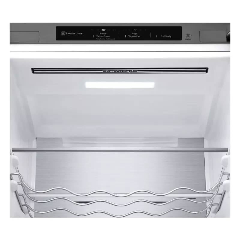 LG GBV7280DPY.APYQEUR šaldytuvas-šaldiklis laisvai pastatomas 387 l sidabrinis