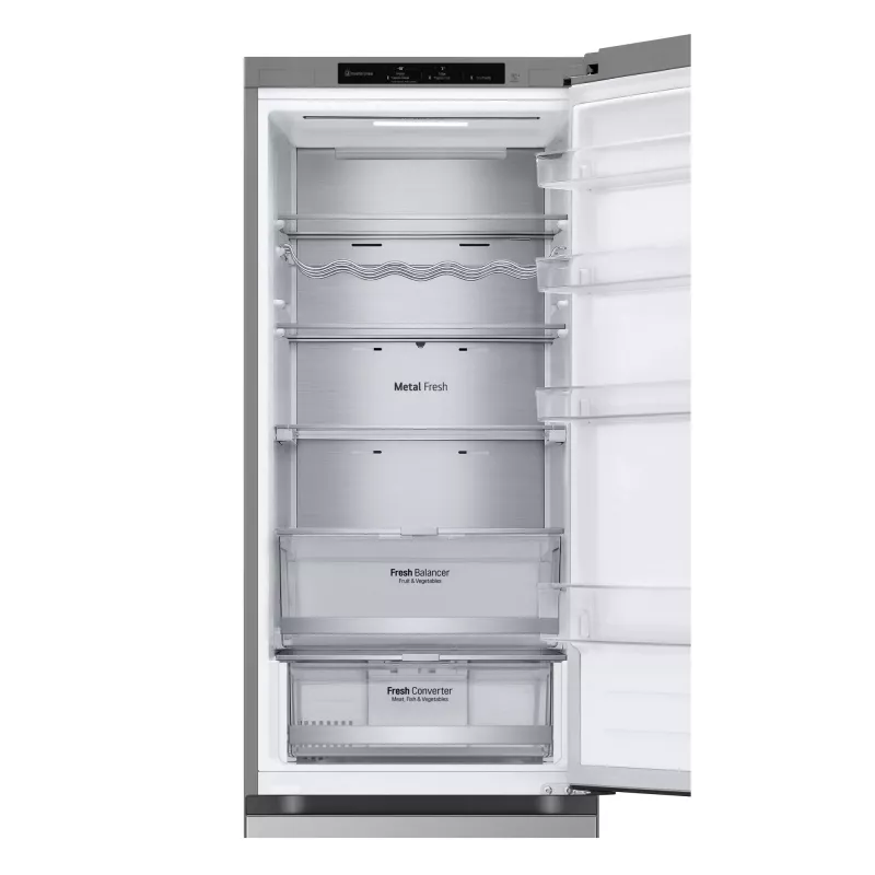 LG GBV7280DPY.APYQEUR šaldytuvas-šaldiklis laisvai pastatomas 387 l sidabrinis
