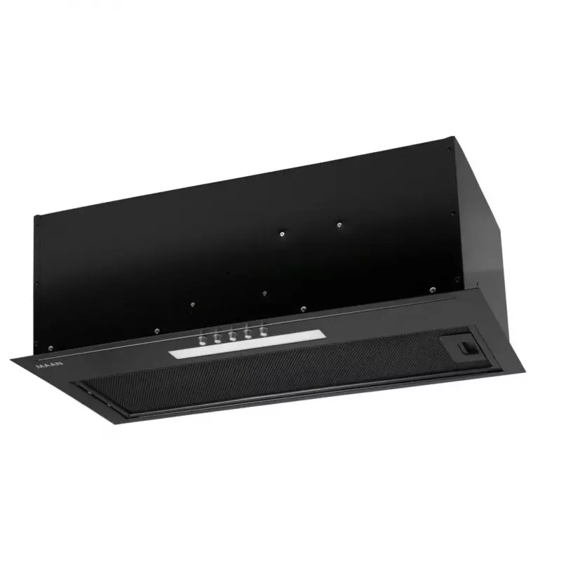 Įmontuojamas po spintele virtuvinis gartraukis MAAN Fiugi 2, 500 mm plotis, plieninis korpusas, anglies filtras, 3 greičiai