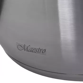 Maestro MR-2021 virimo indų rinkinys — 9 dalių, nerūdijantis plienas, tinka indukcijai, sienelės storis 0,6 mm, su dangčiais