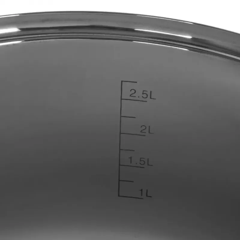 Maestro MR-2021 virimo indų rinkinys — 9 dalių, nerūdijantis plienas, tinka indukcijai, sienelės storis 0,6 mm, su dangčiais