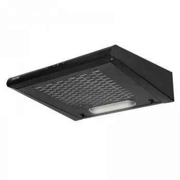 Po spintele montuojamas gartraukis MPM MPM-51-PX-72 juodas, 500 mm, 175 m³/h, 3 greičiai, aliuminio riebalų filtras