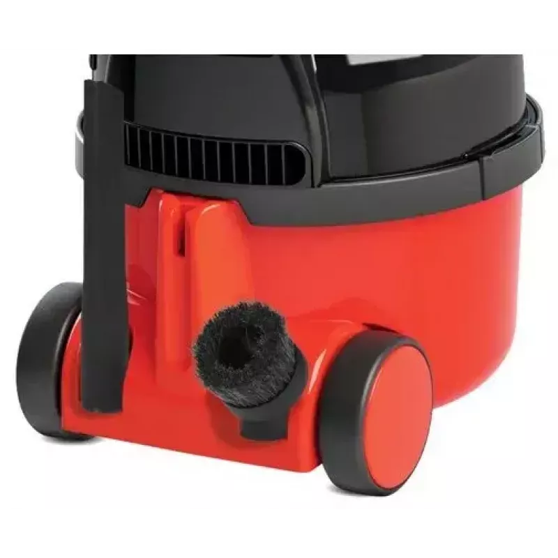 Būgninis dulkių siurblys NUMATIC Henry Compact HVR160 — 6 l dulkių maišas, 620 W, sausas valymas, nerūdijančio plieno vamzdis, 10 m laidas
