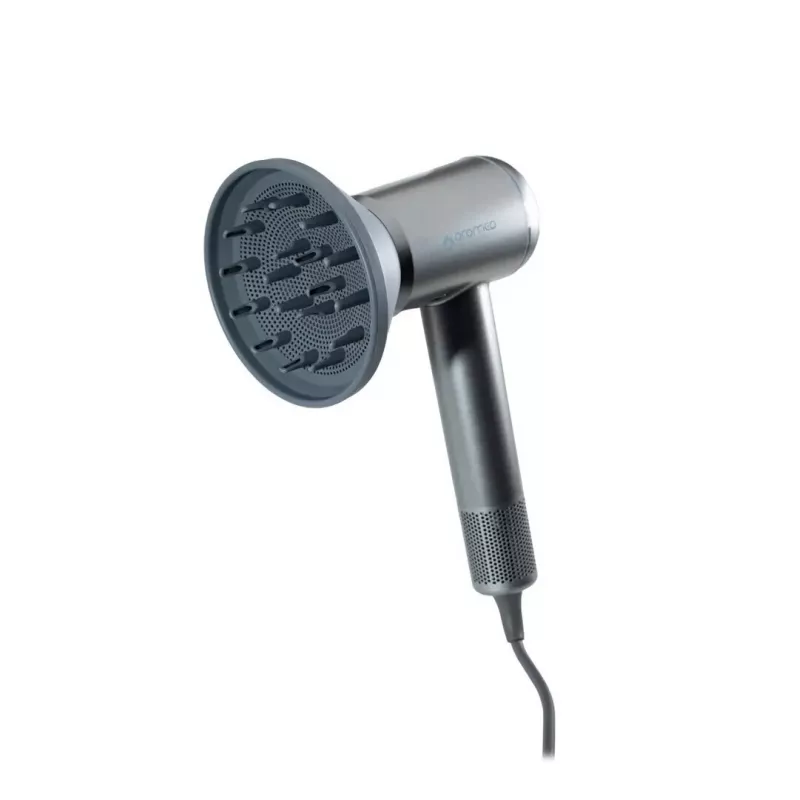 Plaukų džiovintuvas ORO-MED ORO‑F1 SONIC, 1600 W, 3 greičiai, 3 temperatūros nustatymai, LCD, difuzorius ir koncentratorius