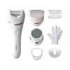 Philips 8000 serijos epiliatorius Serija 8000 BRE730/10 Drėgnas ir sausas epiliatorius