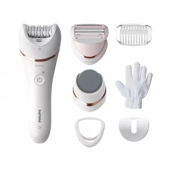 Philips 8000 serijos epiliatorius Serija 8000 BRE730/10 Drėgnas ir sausas epiliatorius