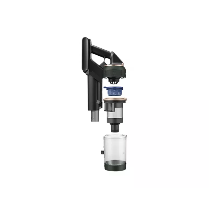 Samsung VS20B95943N 2-in-1 stick vacuum baterija Dry UltraFine Bagless Juoda, Green