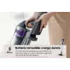 Samsung VS15A6031R4 rankinis dulkių siurblys Baterija Sausas Be maišelio 0.8 L Juoda