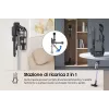 Samsung VS15A6031R4 rankinis dulkių siurblys Baterija Sausas Be maišelio 0.8 L Juoda