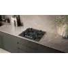 Siemens iQ500 EP6A6PI10 kaitlentė Juoda Integruojama 59 cm Dujos 4 zonos (-ų)