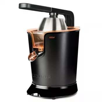 Centrifūginė sulčiaspaudė Taurus Easy Press 600 — 600 W, 0,65 l sulčių talpykla, nerūdijančio plieno korpusas, apsauga nuo lašėjimo