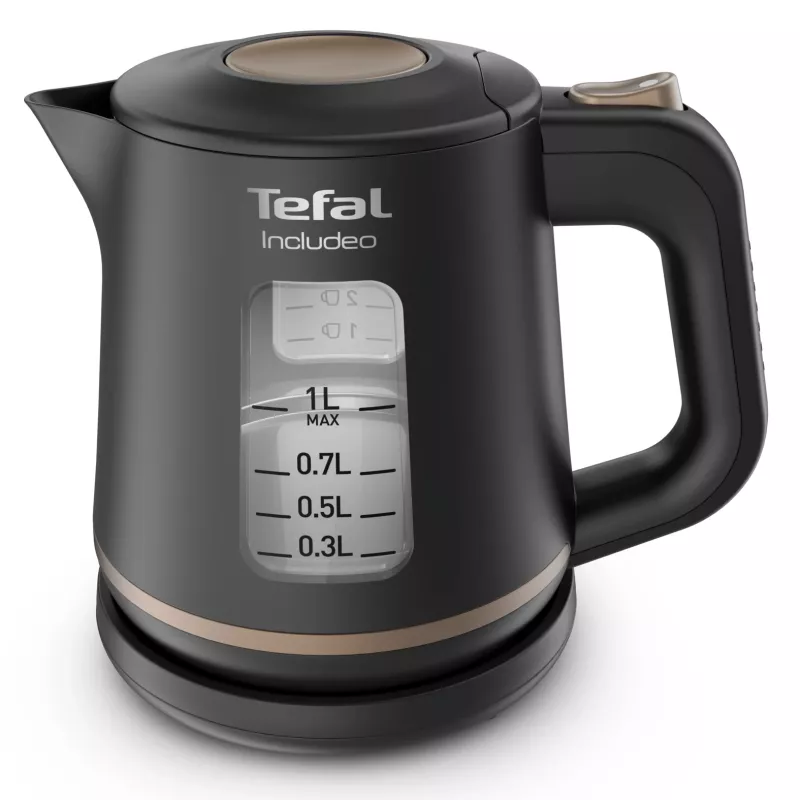 Tefal Includeo KI5338 elektrinis virdulys 1 L 2400 W Juodas