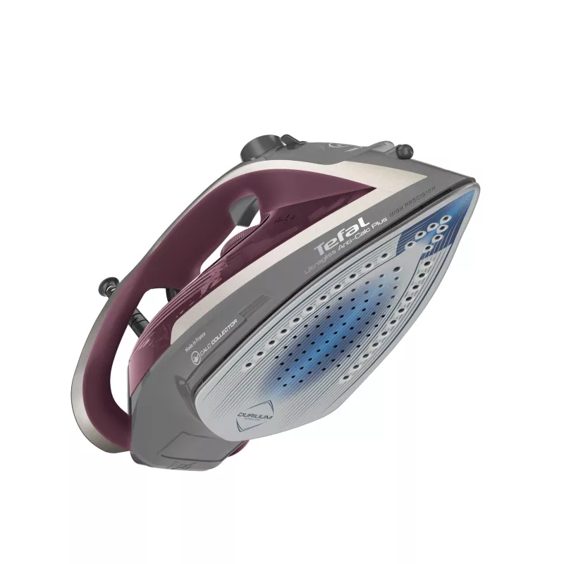 Tefal Ultragliss Anti-Calc Plus FV6840 garų lygintuvas, 2800 W, violetinė, sidabrinė