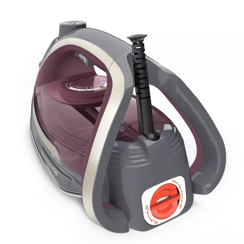 Tefal Ultragliss Anti-Calc Plus FV6840 garų lygintuvas, 2800 W, violetinė, sidabrinė