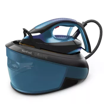Tefal Express Vision SV8151 2800 W 1,8 l Durilium AirGlide Autoclean lyginimo padas Mėlyna, Juoda