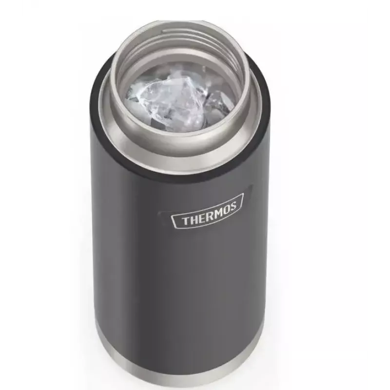 Thermos kelioninis puodelis THERMOS 130101, vakuuminis izoliacinis termo butelis 710 ml, nerūdijantis plienas, juodas