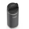 Thermos kelioninis puodelis THERMOS 130101, vakuuminis izoliacinis termo butelis 710 ml, nerūdijantis plienas, juodas