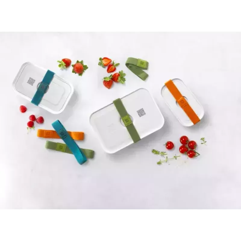 Zwilling Fresh & Save vakuuminio sandariklio pradinis rinkinys su stiklinėmis talpyklomis ir pompa