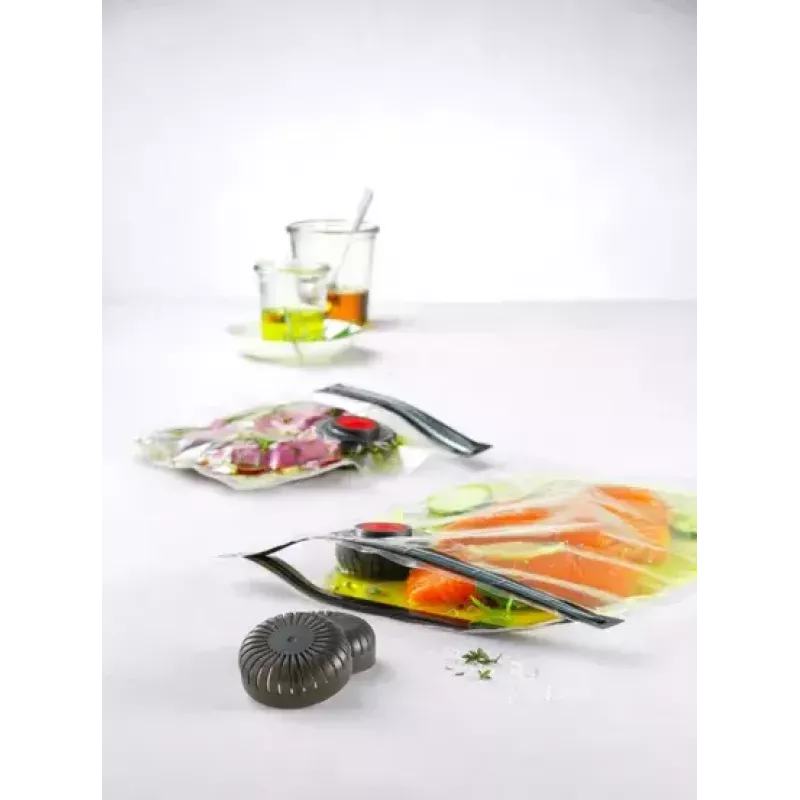 Zwilling Fresh & Save vakuuminio sandariklio pradinis rinkinys su stiklinėmis talpyklomis ir pompa
